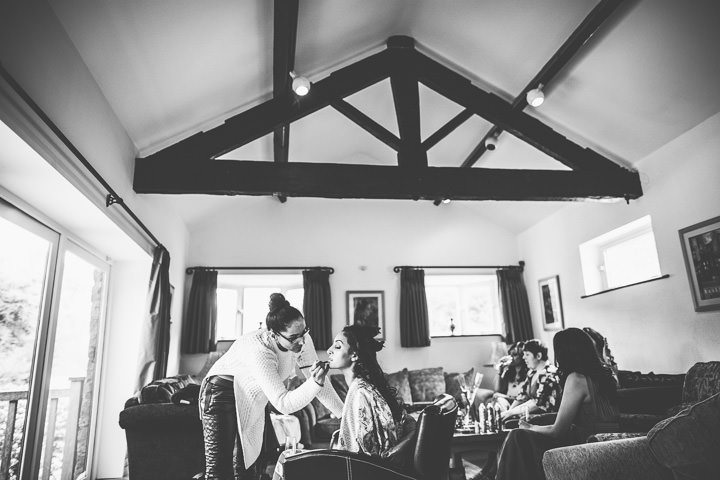 Wedding in Wolfen Mill bridal prep Lancashire By Fairclough Photography