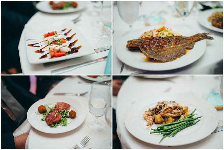 Ruth and Nick's Gorgeous Georgia Wedding food with First Look By Parenthesis Photography