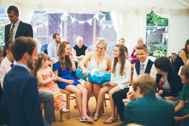 Back Garden Welsh Wedding By Kelly J Photography