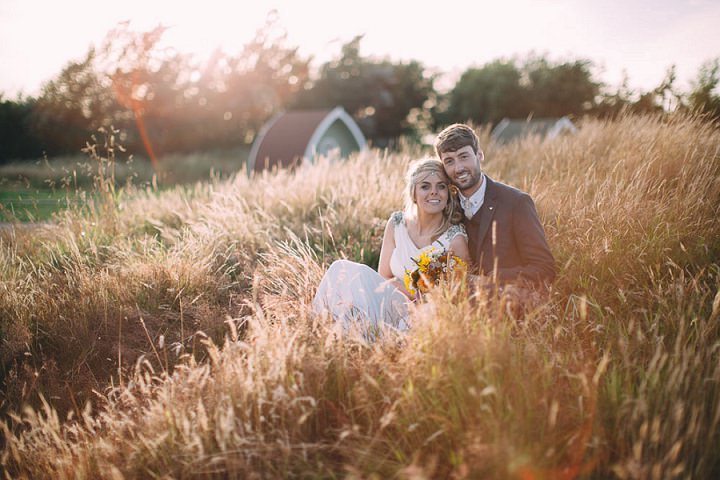Festival Wedding at Stanley Villa Farm in Preston By Mike Plunkett Photography