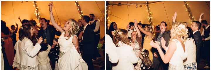 Festival Wedding at Stanley Villa Farm in Preston By Mike Plunkett Photography