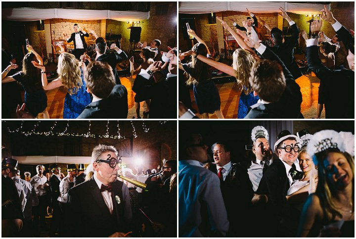 New Years Eve Wedding at The Great Tythe Barn By Kevin Belson Photography