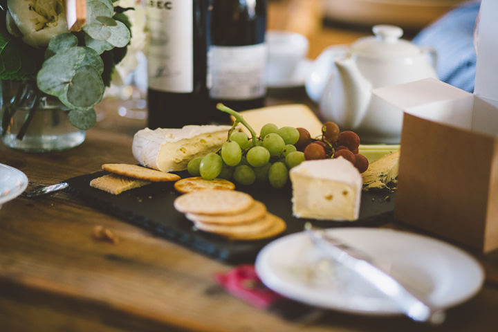 Welsh Farm Wedding food By Mike Plunkett Photography