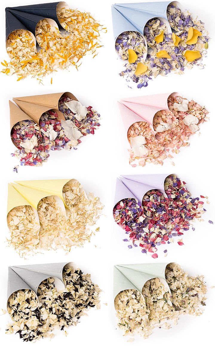 Boho Loves: Shropshire Petals - Natural Petal Confetti