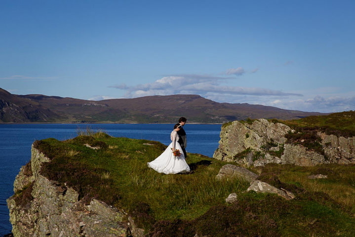 Isle of Skye Elopement By Lynne Kennedy Photography