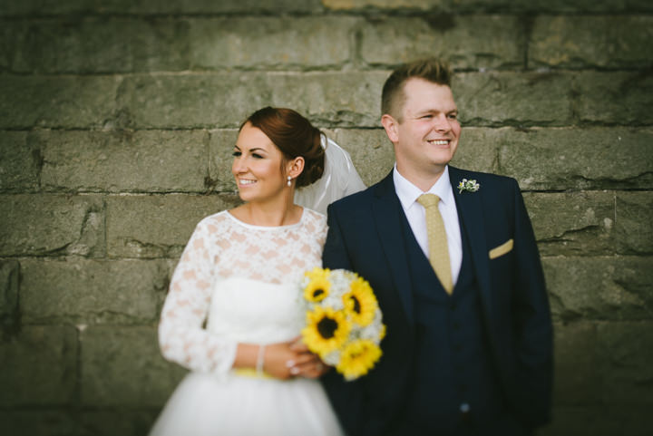 Yellow Wedding with a Candy Anthony Dress