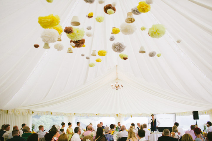 Yellow Wedding with a Candy Anthony Dress