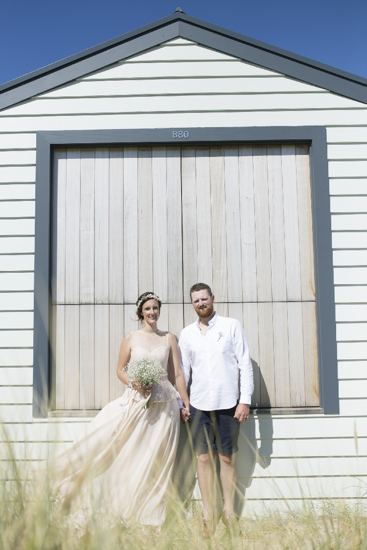 Bree And Mitch S Handmade Backyard Melbourne Wedding By On Three