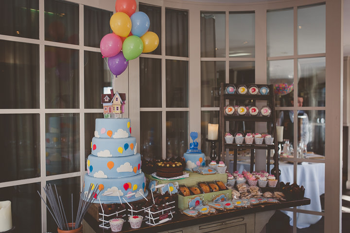 Wedding at Great John Street in Manchester UP Cake By Lottie Elizabeth Photography