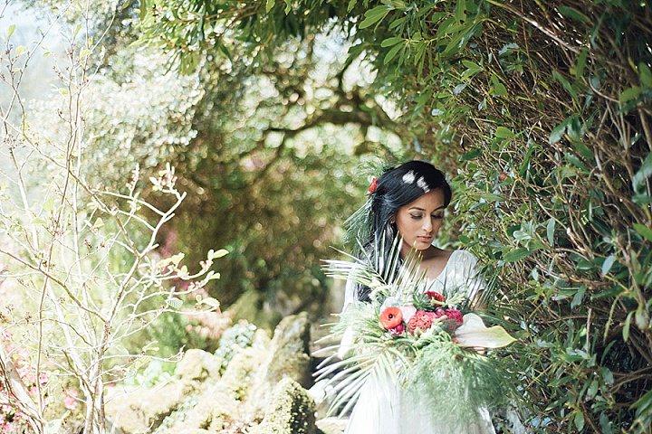 Exotic Tropical Gardens Wedding Inspiration