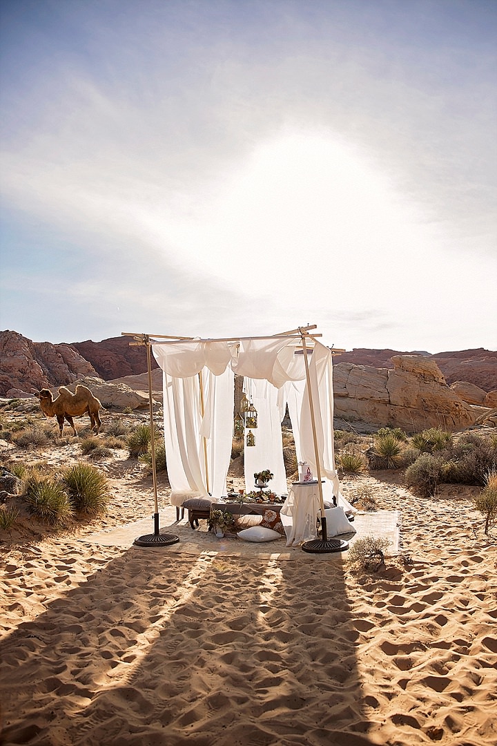 Moroccan Wedding Inspiration in the Valley of Fire