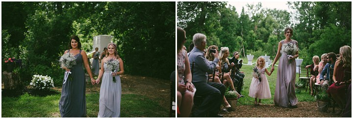 Lindsay and Kyle's Romantic Forest Wedding in Toronto by Megan Ewing