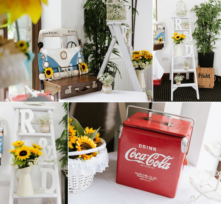 Rachel and Daniel's Travel Themed Wedding with a 1950s Twist by Tony Fanning