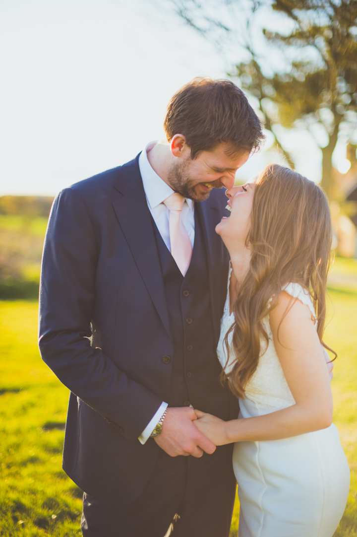 Alex and Dan's Spring Pastels Barn Wedding in Hampshire by Sasha Weddings