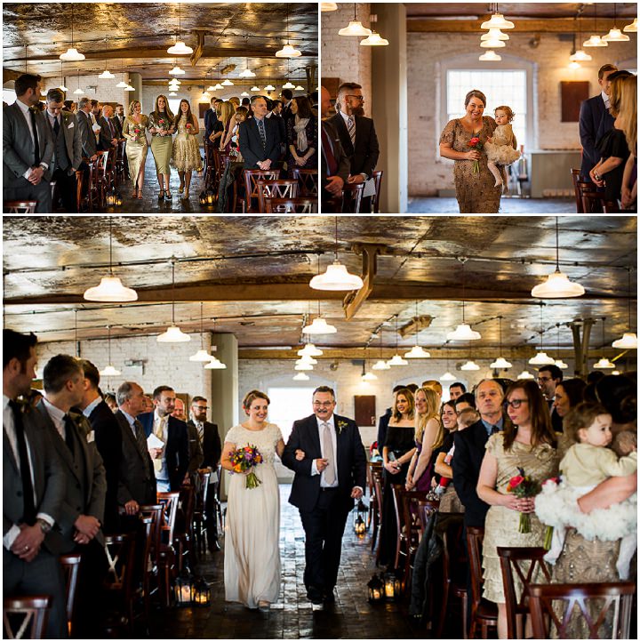 Kate and Robert's Eclectic, Industrial Wedding Full of Bold Patterns and Glitter by Matt Parry