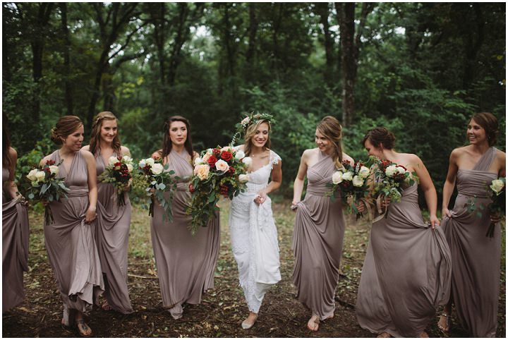 Michelle and Lucas's Rainy Outdoor Texas Wedding by Nicholas L Photo