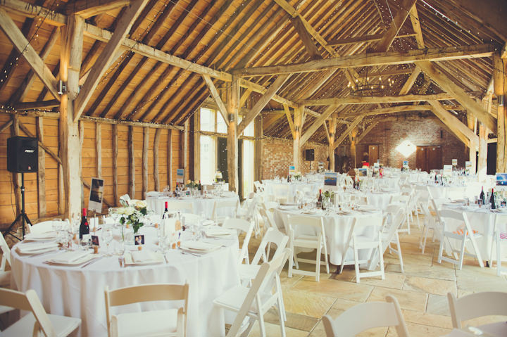 Alex and Dan's Spring Pastels Barn Wedding in Hampshire by Sasha Weddings