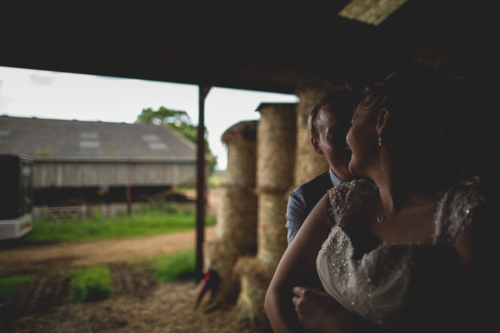 Meg and Neil's Woodland Themed Farm Wedding by Hannah Hall Photography