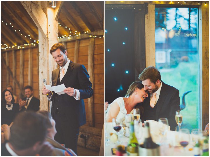 Alex and Dan's Spring Pastels Barn Wedding in Hampshire by Sasha Weddings