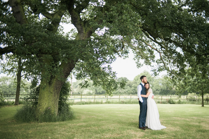 Laura and Richard's Pretty White Nottingham Tipi Wedding by Captured by Katrina