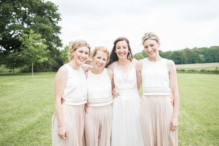 Laura and Richard's Pretty White Nottingham Tipi Wedding by Captured by Katrina