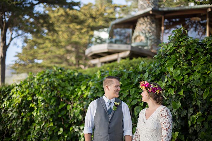 Tropical Bohemian Coastal Wedding Inspiration in Big Sur