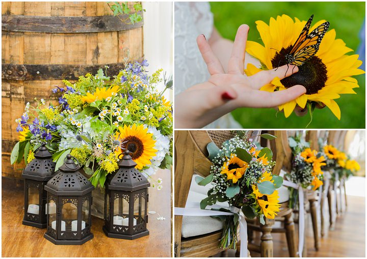 Ashley and Nathan's Sunflowers and Butterfly’s Garden Wedding in Colorado by Elevate Photography