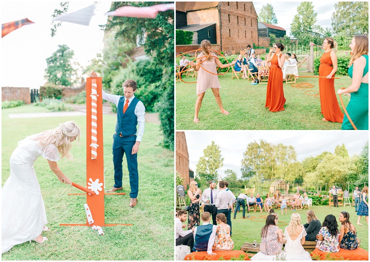 Katie and Paul's Rustic Barn Wedding with Village Fete Fun by Sarah Jane Ethan