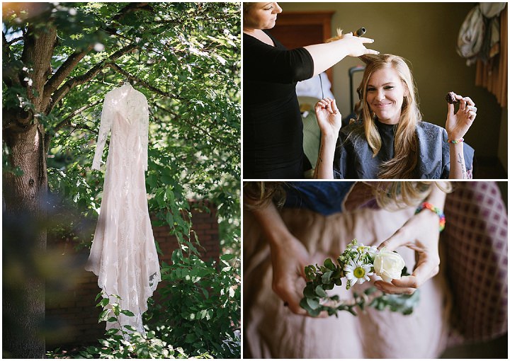 Tani and Ben's Barefoot Bohemian Barn Wedding in Oregon by Undressed Moments Photography