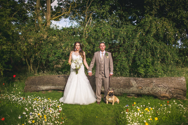 Nadia and Michael's Rustic Meets Superheros Northumberland Wedding by Andy Hudson Photography