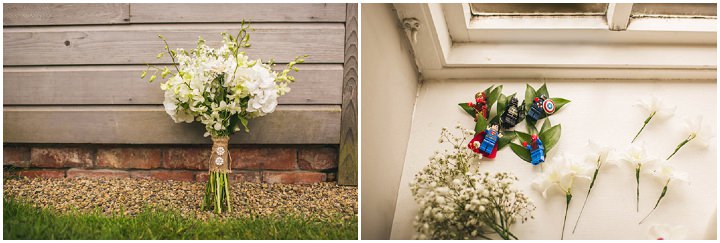 Nadia and Michael's Rustic Meets Superheros Northumberland Wedding by Andy Hudson Photography