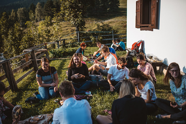 Meta and Albert's Nature Inspired Rustic Slovenian Wedding by Katja and Simon