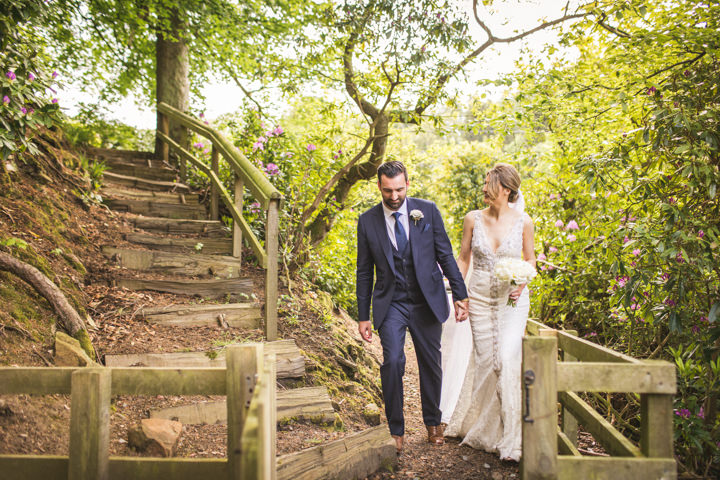 Jamie-Lee and Daniel's Elegant White and Gold Tipi Wedding in Northumberland by Andy Hudson Photography