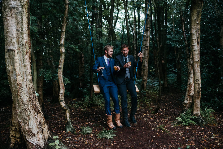 Abel and Paul's Relaxed Woodland Tipi Wedding by Elaine Williams Photo