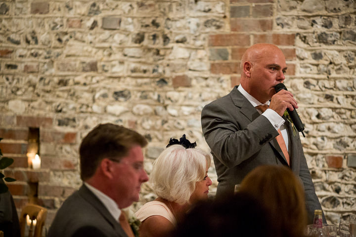 Lauren and Adam's Stylish Boho Inspired West Sussex Barn Wedding by Matt Parry