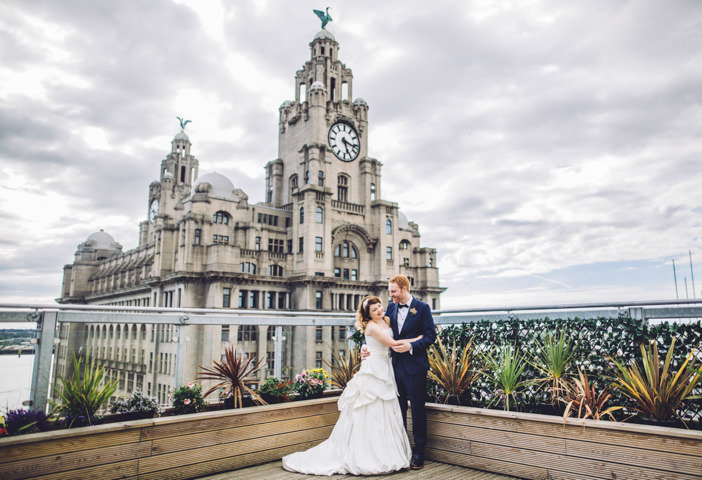 James and Caroline's Glitter and Geometrics Liverpool Wedding by Clara Cooper Photography