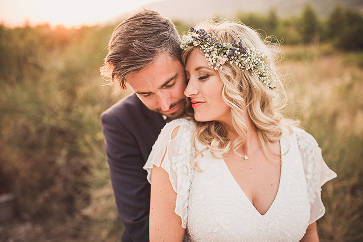 Alice and Matt's Lavender filled 'Rustic Bohemian' Wedding in Croatia by Nina Anic