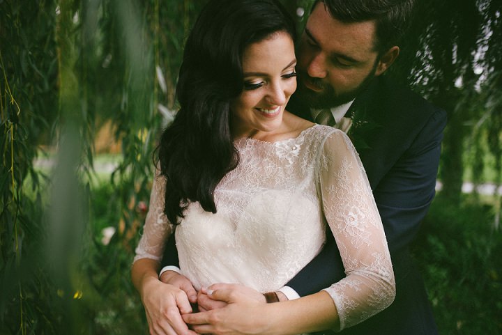 Brittany and Drew's Beautiful Canadian Barn Wedding by Megan Ewing