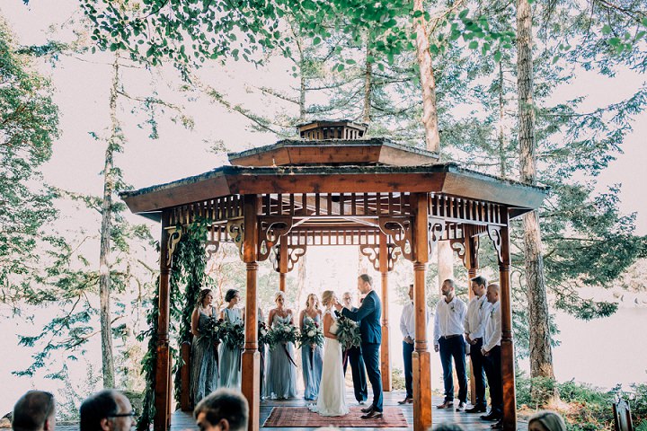 Davita and Nolan's Stunning Handcrafted, Lakeside Canadian Wedding by Luke Liable