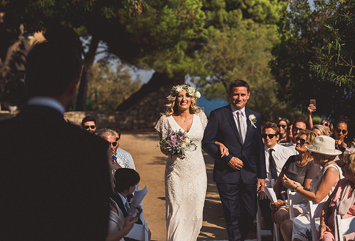 Alice and Matt's Lavender filled 'Rustic Bohemian' Wedding in Croatia by Nina Anic