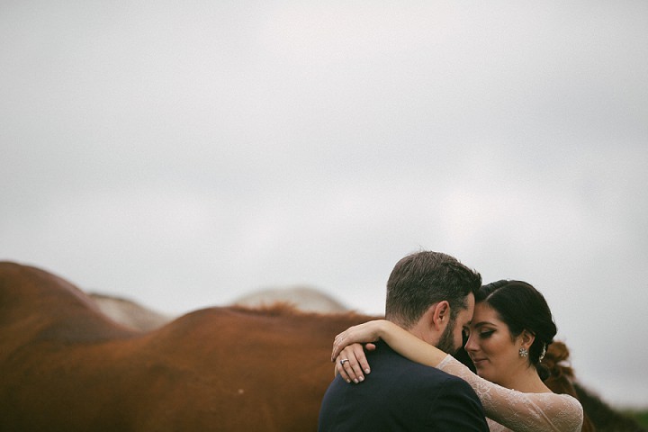 Brittany and Drew's Beautiful Canadian Barn Wedding by Megan Ewing