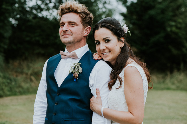 Murray and Fiona's Fun and Relaxed Outdoor Tipi Wedding by Olivia Marocco