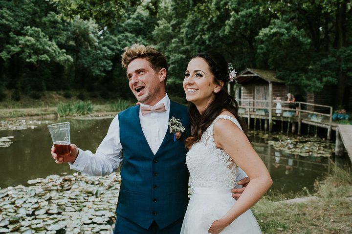 Murray and Fiona's Fun and Relaxed Outdoor Tipi Wedding by Olivia Marocco