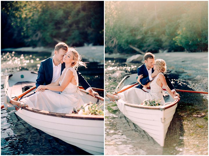 Davita and Nolan's Stunning Handcrafted, Lakeside Canadian Wedding by Luke Liable