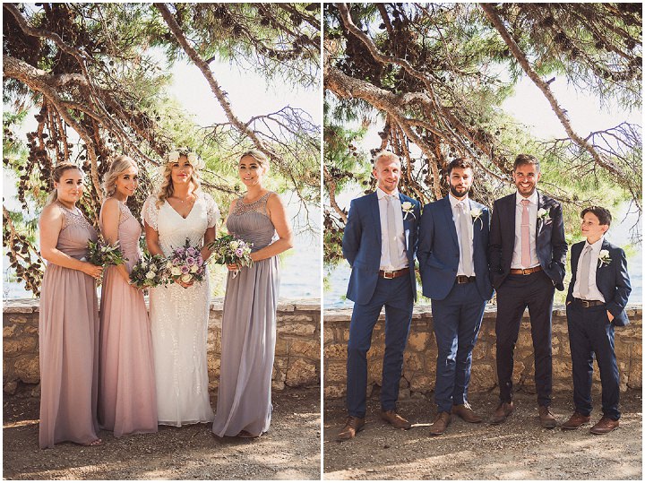 Alice and Matt's Lavender filled 'Rustic Bohemian' Wedding in Croatia by Nina Anic