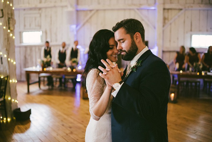 Brittany and Drew's Beautiful Canadian Barn Wedding by Megan Ewing