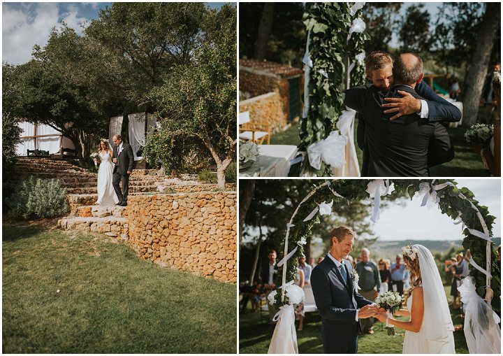 Beautifully Natural and Sun Filled Wedding in Croatia, with a gorgeous outdoor ceremony by Vladamir Mudrovcic