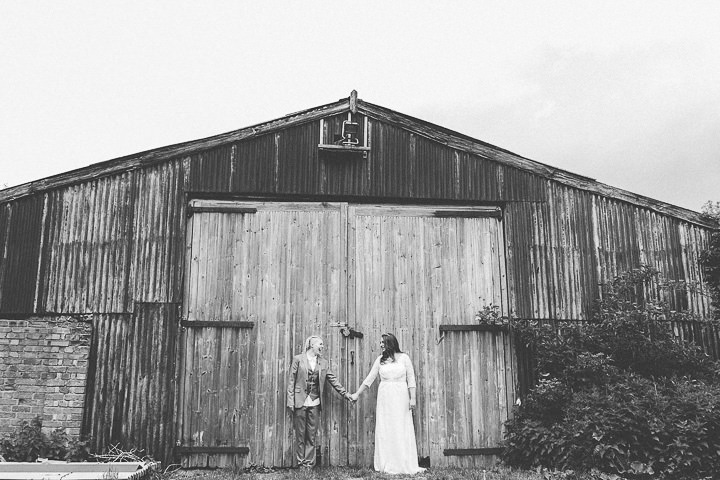  DIY Mismatched Rainbow Wedding in Cambridgeshire by Sophie Howard Photography, with home grown flowers