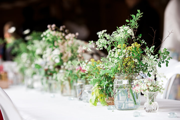  DIY Mismatched Rainbow Wedding in Cambridgeshire by Sophie Howard Photography, with home grown flowers