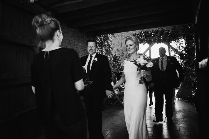 Elegant Cotswolds Barn Wedding with a Jenny Packham Dress by Kevin Belson